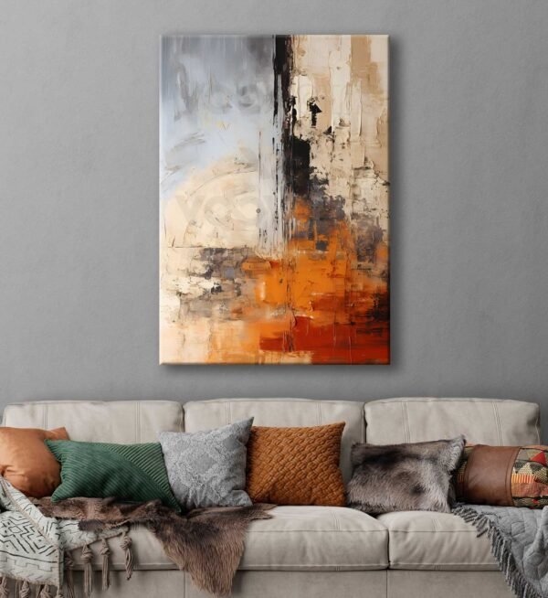 Soyut Modern Dekoratif Kanvas Tablo - VOOV3009