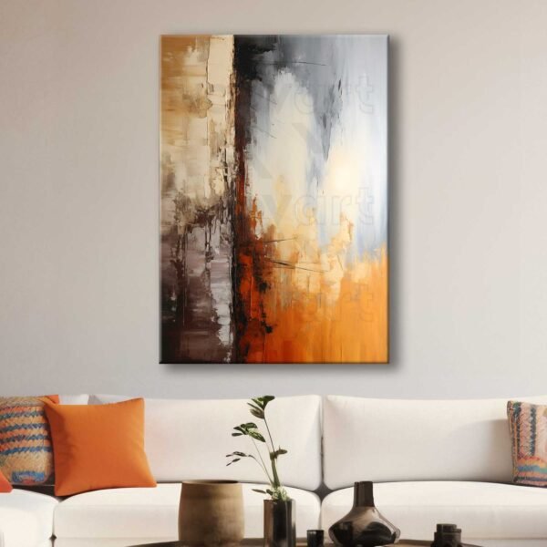 Soyut Modern Dekoratif Kanvas Tablo - VOOV3010