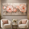 Peach Blossom Dekoratif Kanvas Tablo - VOOV3015