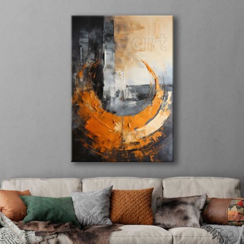Soyut Modern Dekoratif Kanvas Tablo - VOOV3007