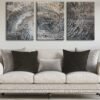 Girdap Kanvas Tablo - 3'lü Canvas Tablo Seti - VOOV4330
