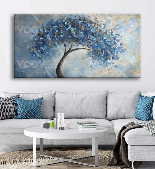 Dekoratif Ağaç Kanvas Tablo - VOOV2813
