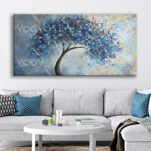 Dekoratif Ağaç Kanvas Tablo - VOOV2813