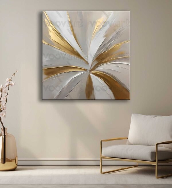 Modern Soyut Dekoratif Kanvas Tablo - VOOV2816