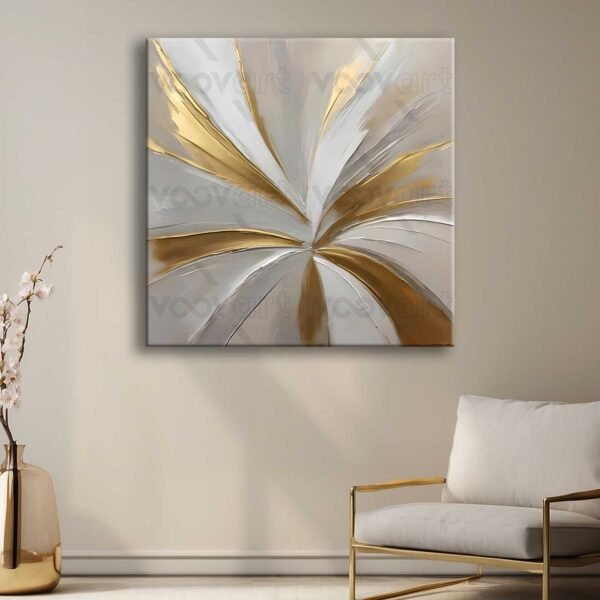 Modern Soyut Dekoratif Kanvas Tablo - VOOV2816