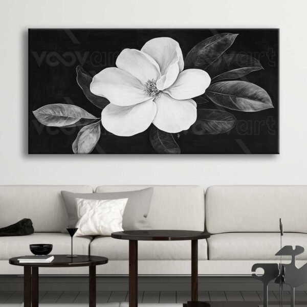 Dekoratif Çiçek Kanvas Tablo - VOOV2819