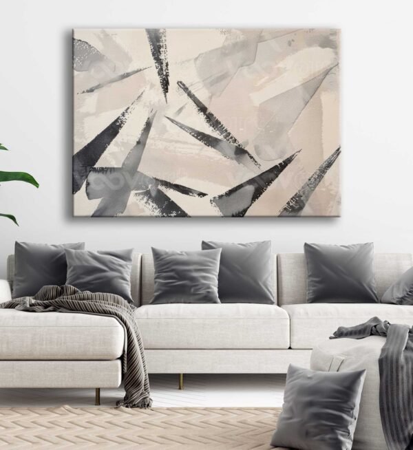 Soyut Modern Dekoratif Kanvas Tablo - VOOV2826