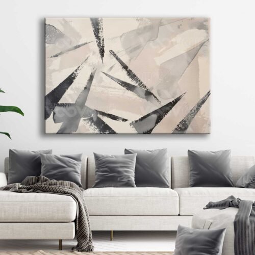 Soyut Modern Dekoratif Kanvas Tablo - VOOV2826