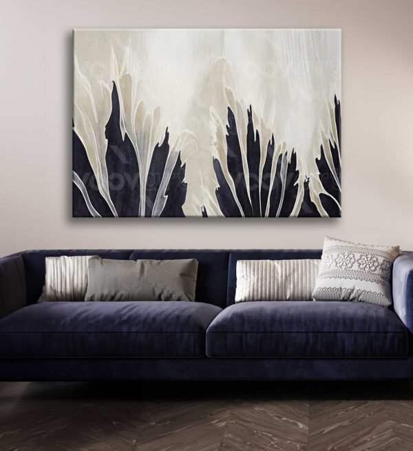 Soyut Modern Dekoratif Kanvas Tablo - VOOV2829