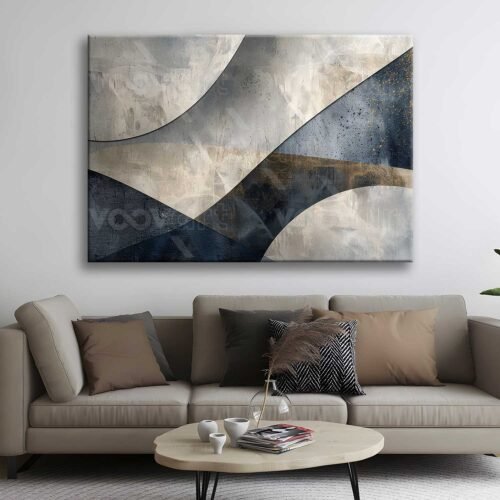 Soyut Modern Dekoratif Kanvas Tablo - VOOV2831