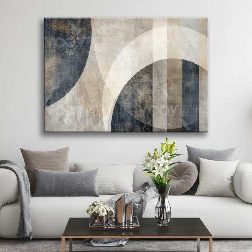 Soyut Modern Dekoratif Kanvas Tablo - VOOV2832