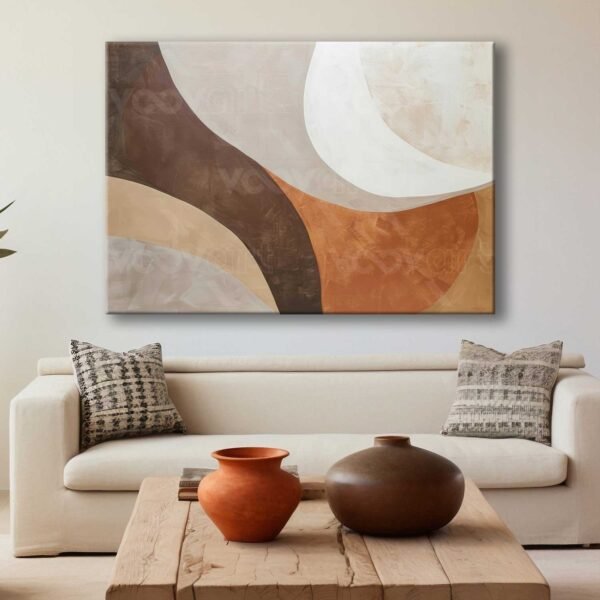 Soyut Modern Dekoratif Kanvas Tablo - VOOV2834