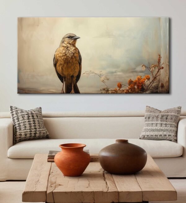 Kuş Dekoratif Kanvas Tablo - VOOV2841