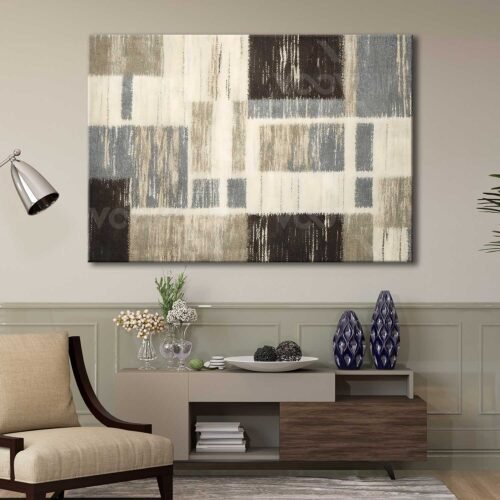 Soyut Modern Dekoratif Kanvas Tablo - VOOV2843