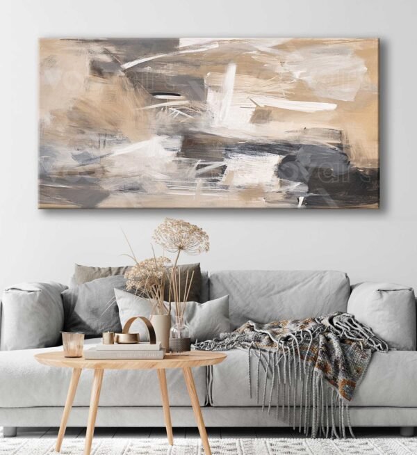 Soyut Modern Dekoratif Kanvas Tablo - VOOV2848