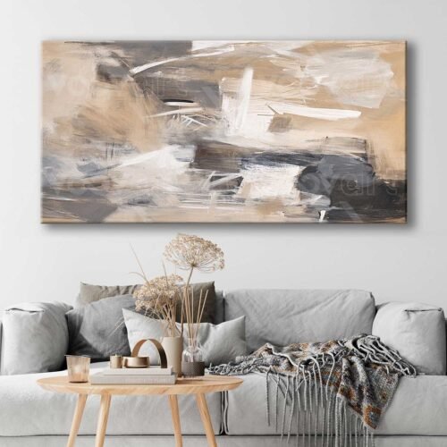 Soyut Modern Dekoratif Kanvas Tablo - VOOV2848