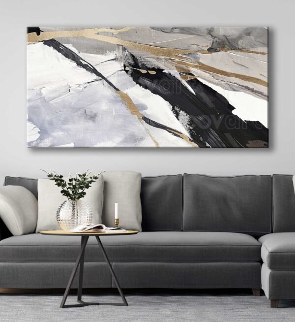 Soyut Modern Dekoratif Kanvas Tablo - VOOV2849