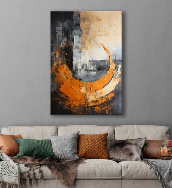 Soyut Modern Dekoratif Kanvas Tablo - VOOV3007