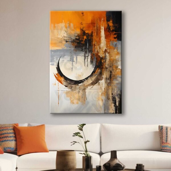 Soyut Modern Dekoratif Kanvas Tablo - VOOV3008