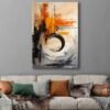 Soyut Modern Dekoratif Kanvas Tablo - VOOV3011