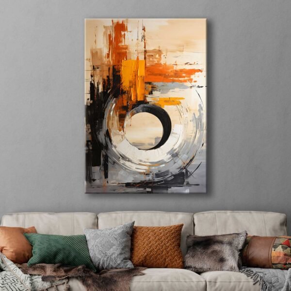 Soyut Modern Dekoratif Kanvas Tablo - VOOV3011