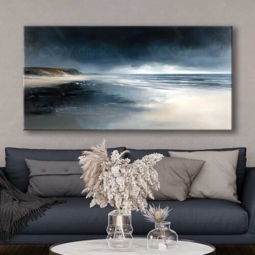 Deniz Manzarası Dekoratif Kanvas Tablo - VOOV3021