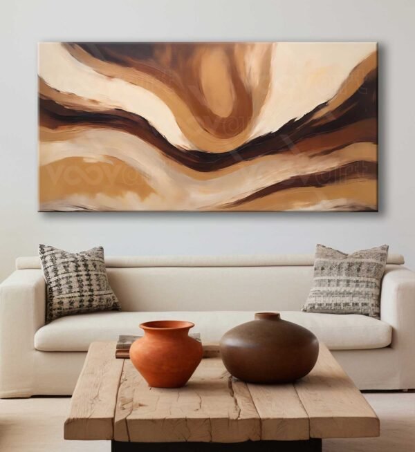 Modern Soyut Dekoratif Kanvas Tablo - VOOV3023