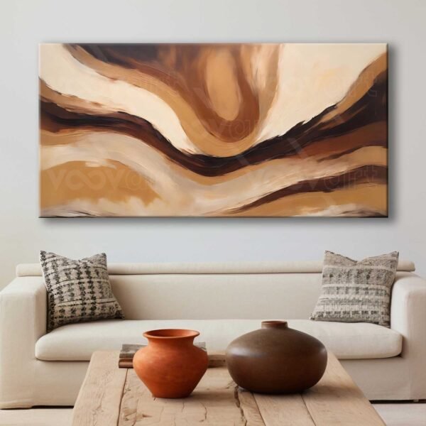 Modern Soyut Dekoratif Kanvas Tablo - VOOV3023