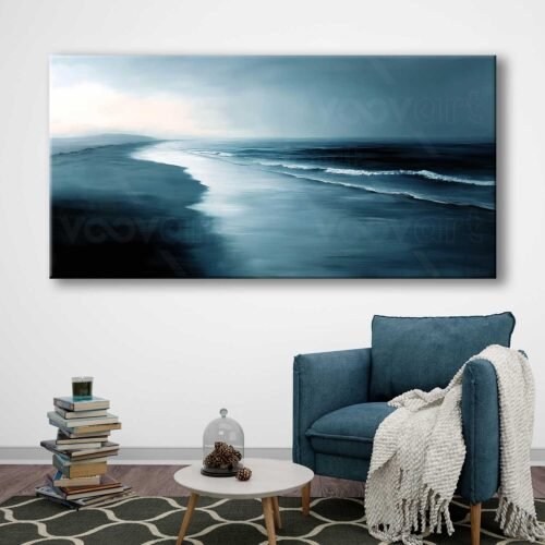 Deniz Manzarası Dekoratif Kanvas Tablo - VOOV3026