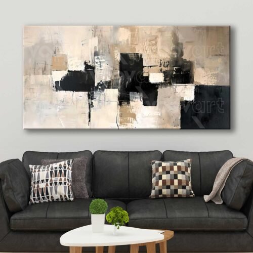 Soyut Modern Dekoratif Kanvas Tablo - VOOV3028