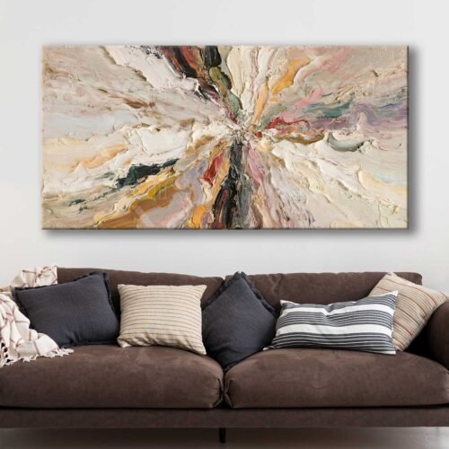 Abstract Art Dekoratif Kanvas Tablo - VOOV3029
