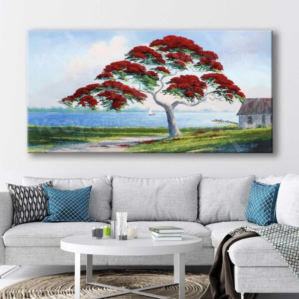 Muhteşem Manzara Dekoratif Kanvas Tablo - VOOV3066