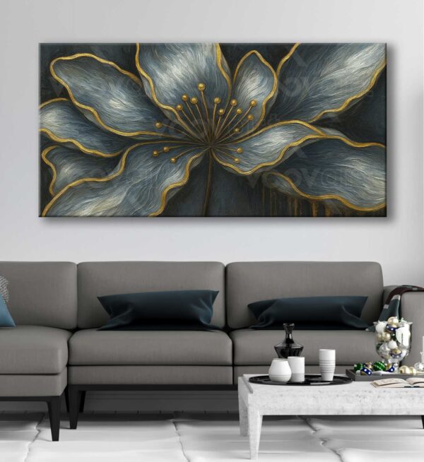 Muhteşem Cennet Çiçeği Dekoratif Kanvas Tablo - VOOV3098