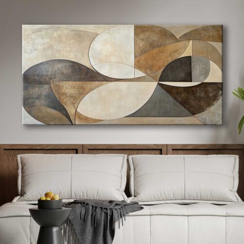 Soyut Modern Dekoratif Kanvas Tablo - VOOV3125