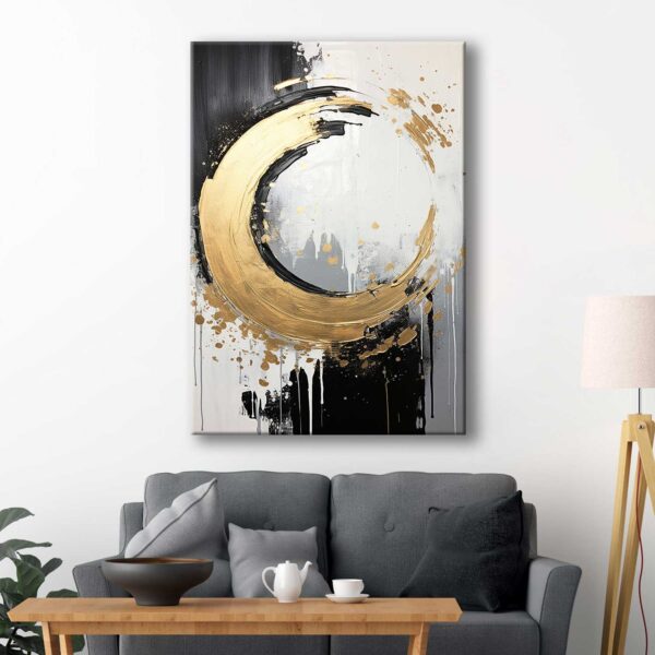 Soyut Modern Dekoratif Kanvas Tablo - VOOV3132