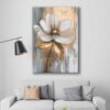 Soyut Çiçek Modern Dekoratif Kanvas Tablo - VOOV3135