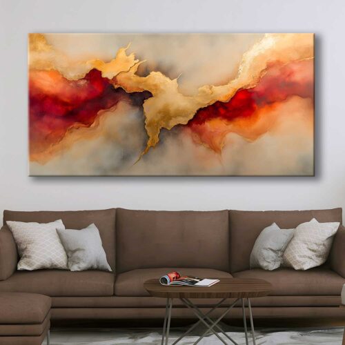 Soyut Modern Dekoratif Kanvas Tablo - VOOV3148