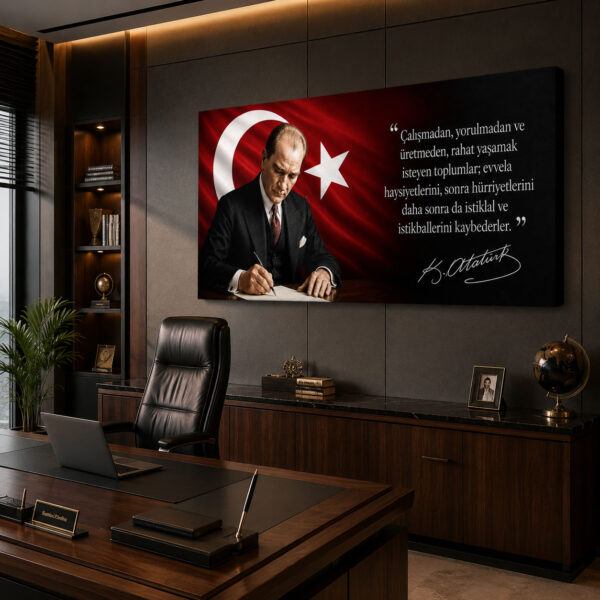 Atatürk Makam Dekoratif Kanvas Tablo - VOOV3208