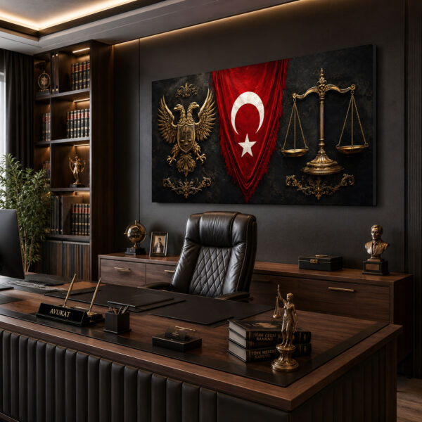 Adalet Dekoratif Kanvas Tablo - VOOV3212