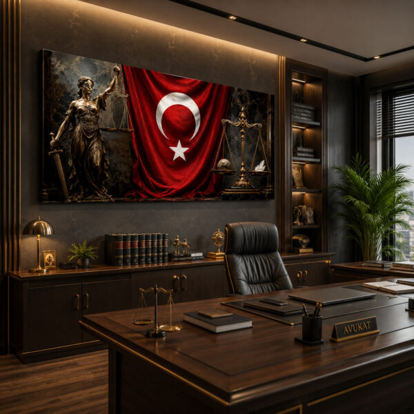 Adalet Dekoratif Kanvas Tablo - VOOV3213