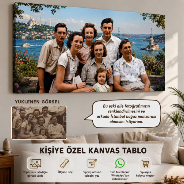 Kişiye Özel Kanvas Tablo - VOOV0025