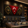 Türk-İslam Dekoratif Kanvas Tablo - VOOV3209