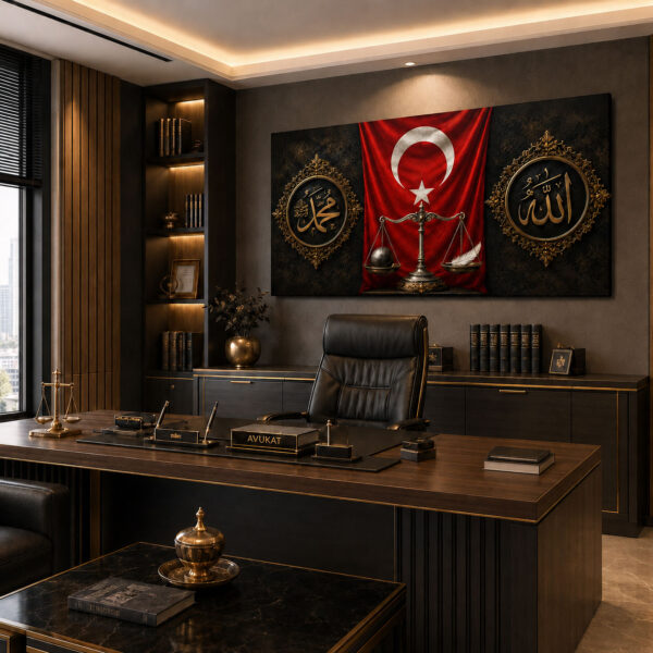 Adalet Dekoratif Kanvas Tablo - VOOV3211