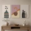 Minimalist Kanvas Duvar Tablosu 3'lü Canvas Tablo Seti - VOOV3218