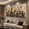 Kanvas Duvar Tablosu 3'lü Canvas Tablo Seti - VOOV3220