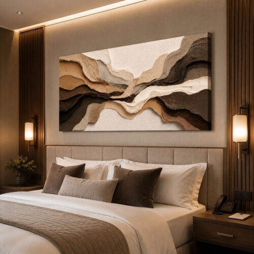 Abstract Art Dekoratif Kanvas Tablo - VOOV3230