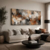 Abstract Art Dekoratif Kanvas Tablo - VOOV3231