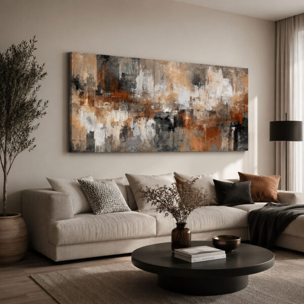 Abstract Art Dekoratif Kanvas Tablo - VOOV3231