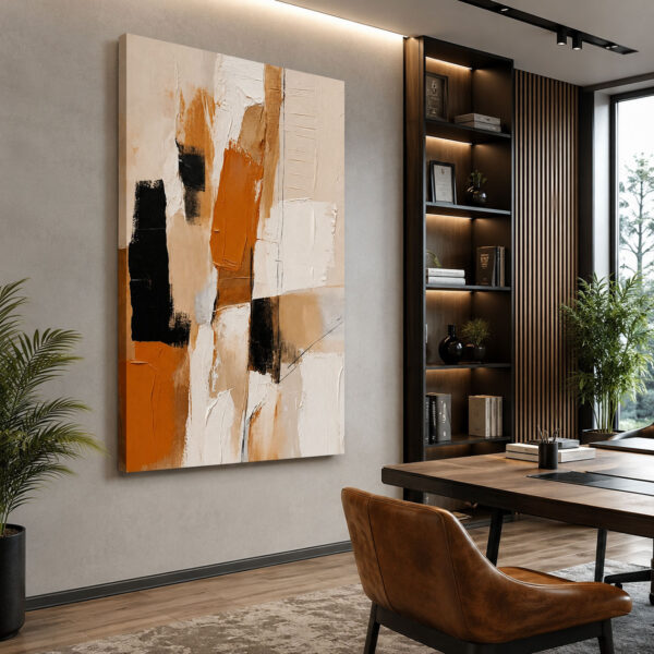 Abstract Art Dekoratif Kanvas Tablo - VOOV3237