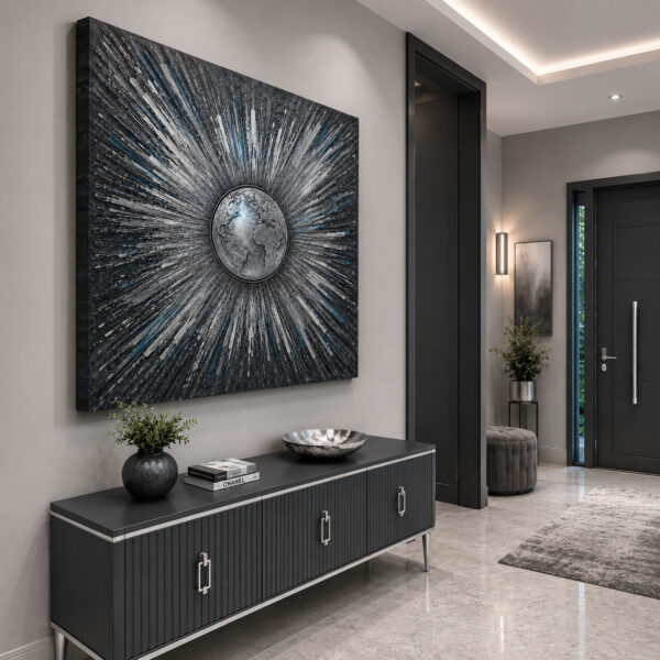 Modern Soyut Dekoratif Kanvas Tablo - VOOV3240